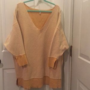 Oversized free people sweater
